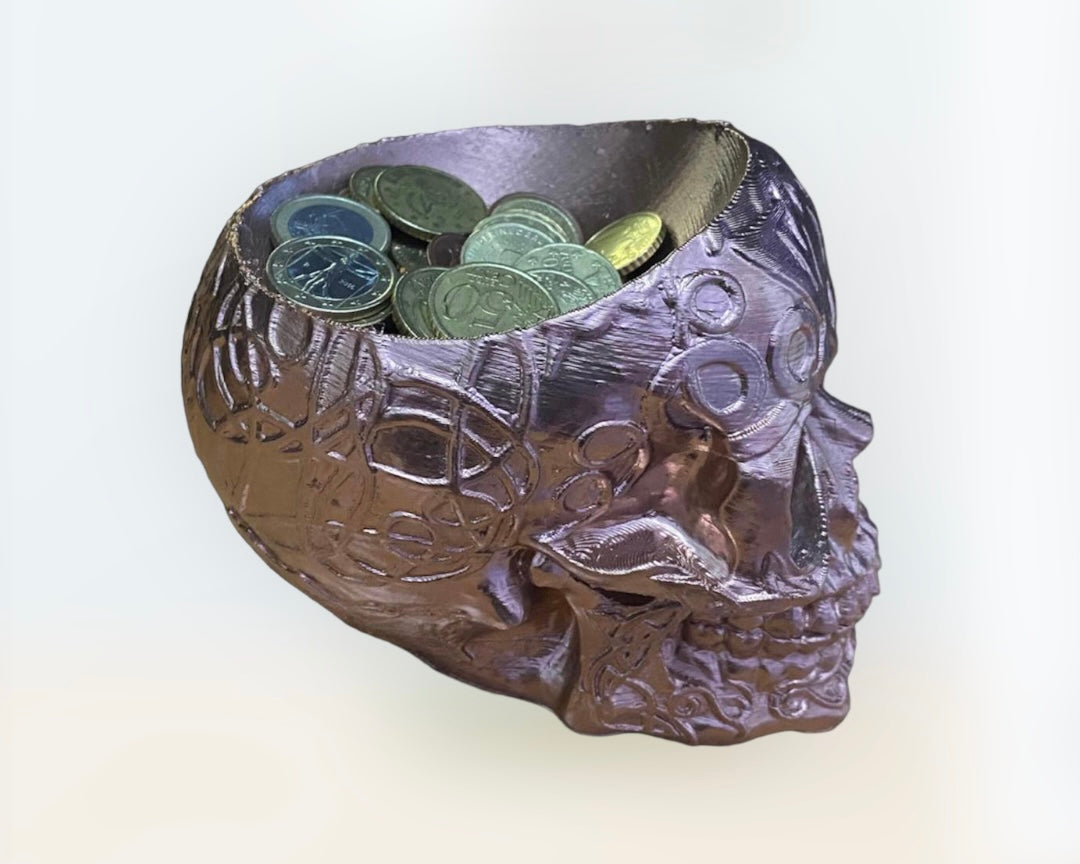Skull Coin holder