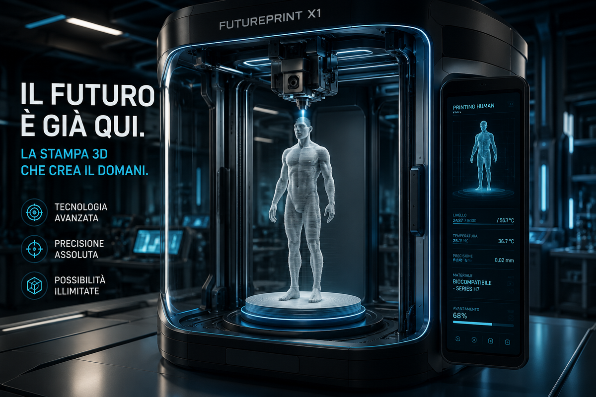 Fino a dove può arrivare la stampa in 3D ?